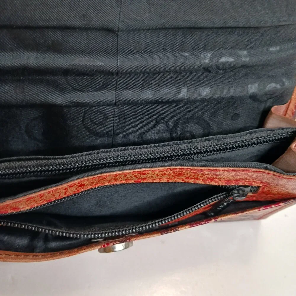 Genuine Leather Shantiniketan Clutch Women's Wallet Boho Handmade